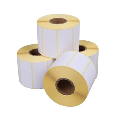 40MM X 30MM تھرمل ٹرانسفر لیبل رول