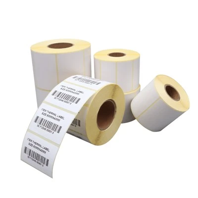 57MM X 40MM تھرمل ٹرانسفر لیبل رول